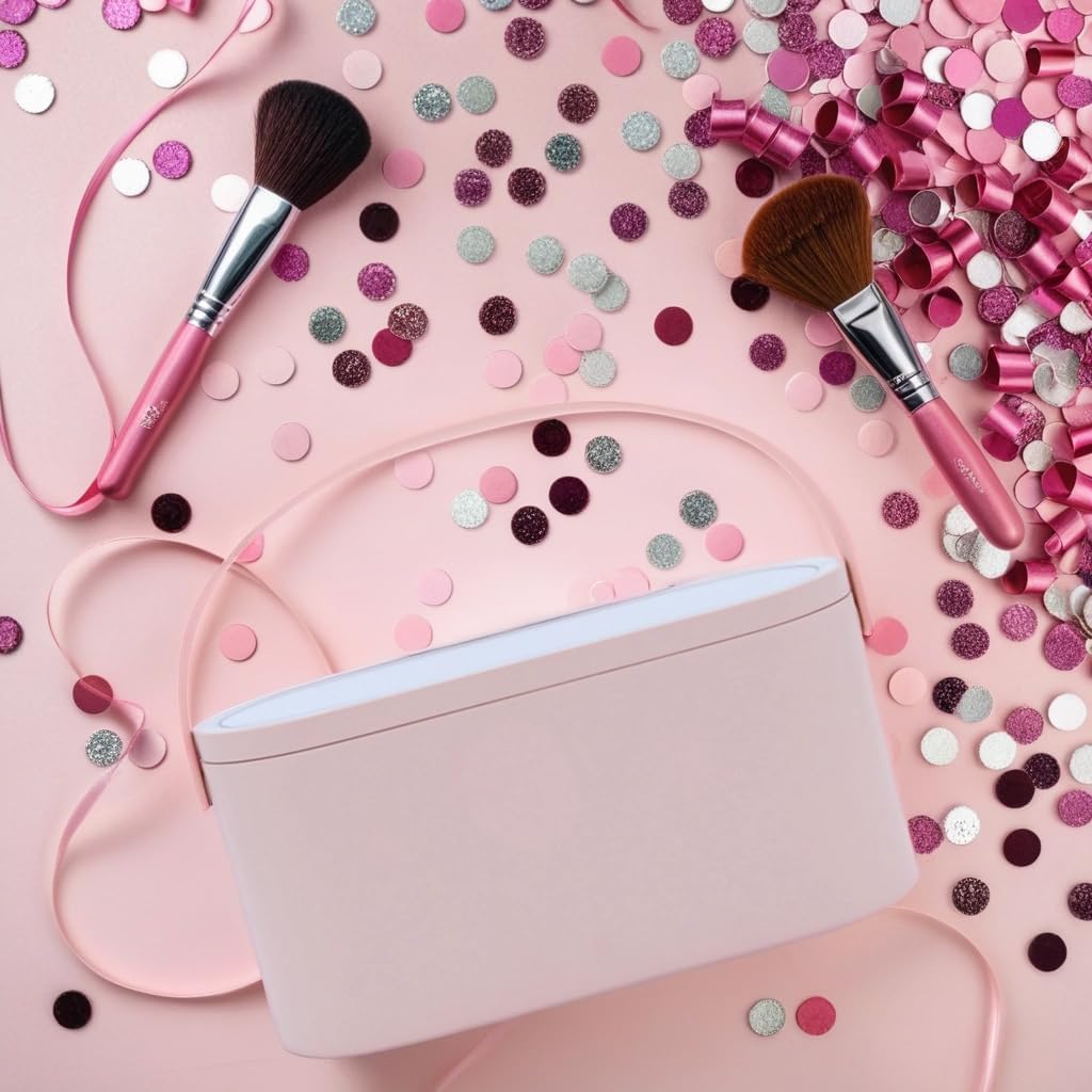 Lumiglam Espejo con Luz LED para Maquillaje con Estuche Viajero Integrado de regalo