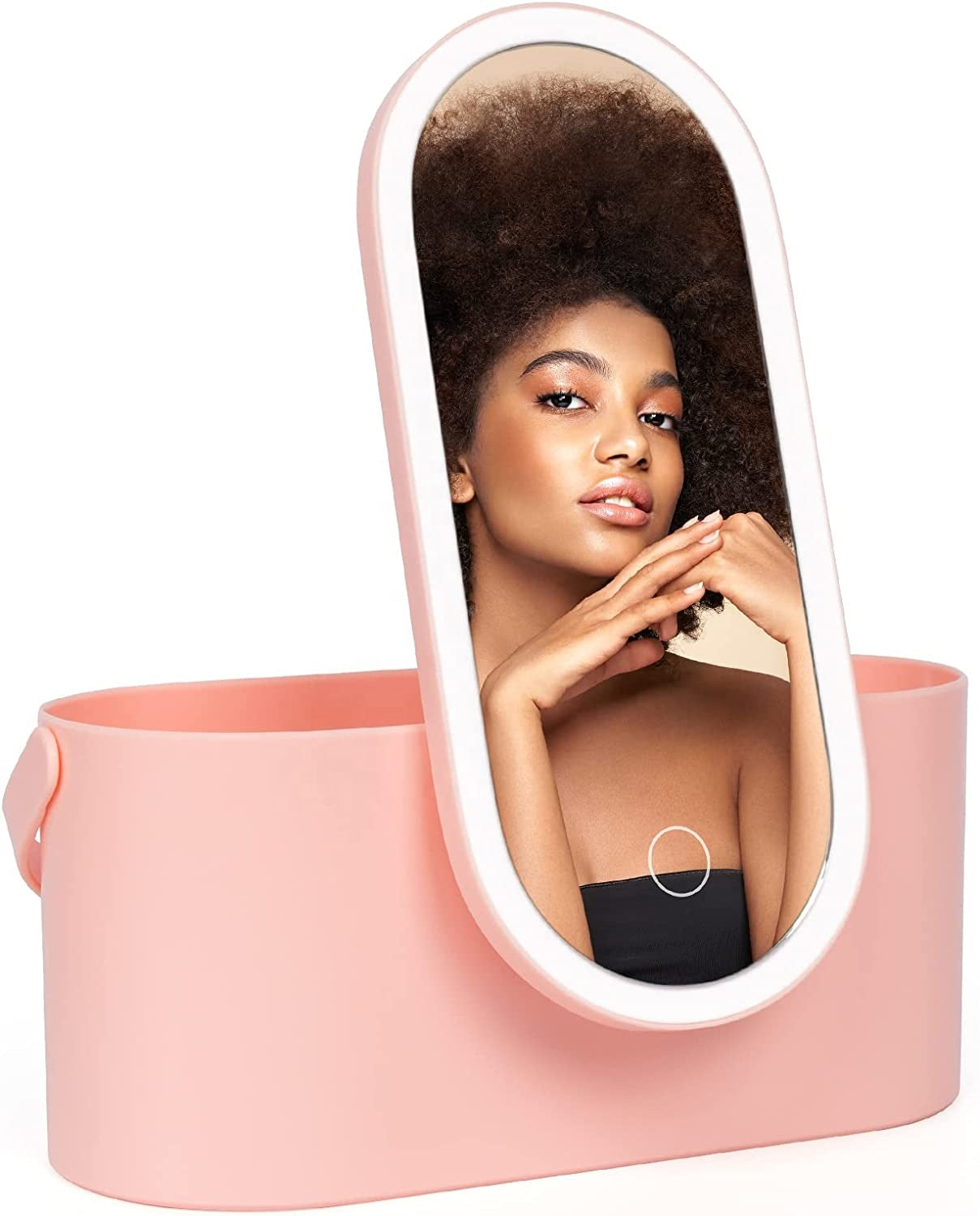 Lumiglam Espejo con Luz LED para Maquillaje con Estuche Viajero Integrado de regalo